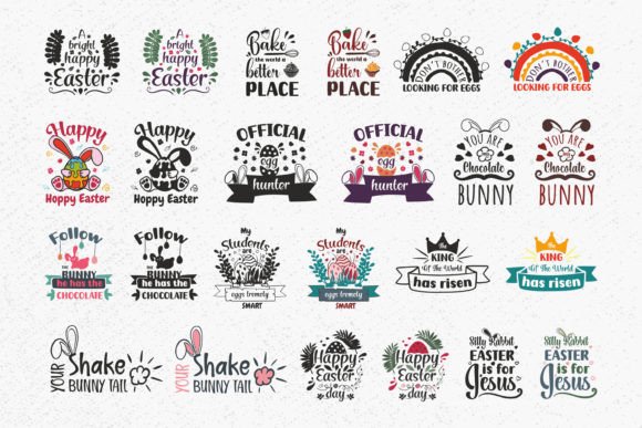 Download Easter Day Quotes Bundle SVG - Bundle Collection
