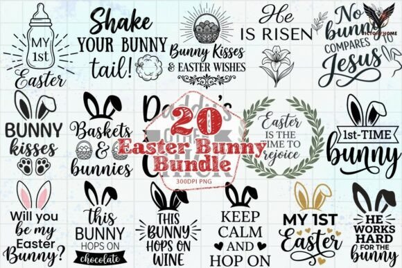 Download Easter Bunny Quotes Bundle PNG - Bundle Collection