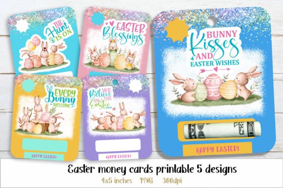 Download Easter Money Holder Bundle Easter Bunny - Bundle Collection