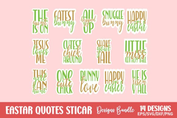 Download Easter Quotes Sticker Bundle - Bundle Collection