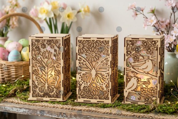 Download Spring &amp; Easter Lantern SVG Bundle - Bundle Collection