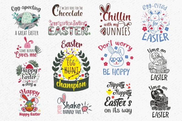 Download Easter Day Quotes Bundle SVG - Bundle Collection