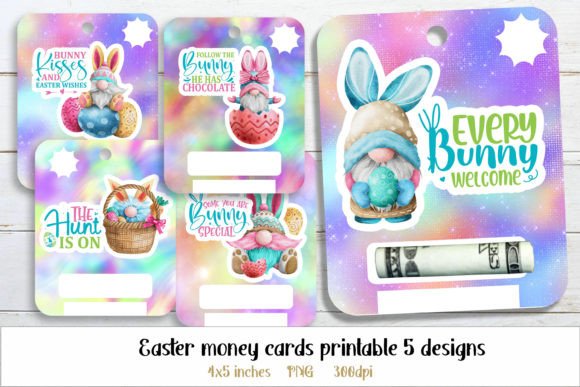 Download Easter Money Holder Bundle Easter Gnome - Bundle Collection