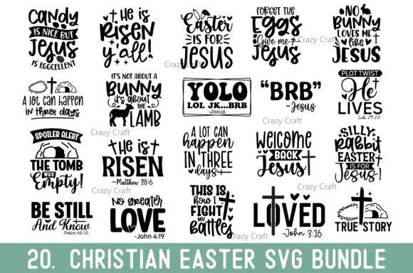 Download Christian Easter SVG Bundle, Cut Files - Bundle Collection
