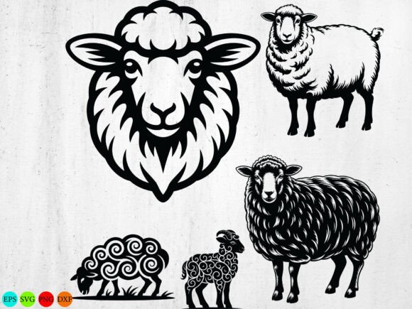 Download Sheep Svg Bundle, Sheep Vector, Sheep - Bundle Collection