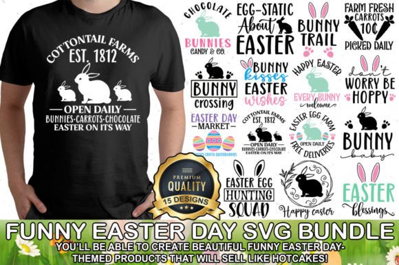 Download Funny Easter Day SVG Bundle - Bundle Collection