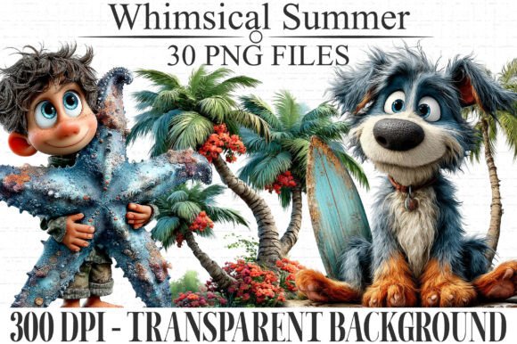 Download Whimsical Summer Clipart Bundle - Bundle Collection