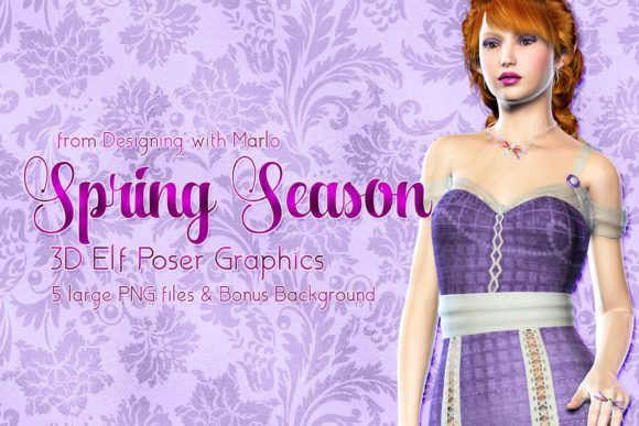 Download Fantasy Spring Season Elf Graphics - Fantasy spring Collection