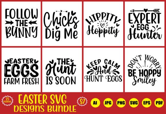 Download Easter Svg Designs Bundle - Bundle Collection