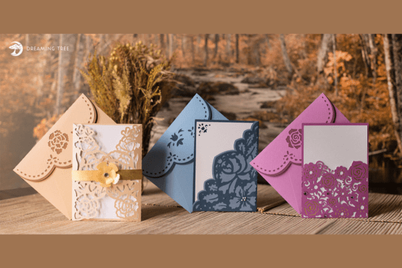 Download Classy Evening Invitations SVG Bundle - Bundle Collection