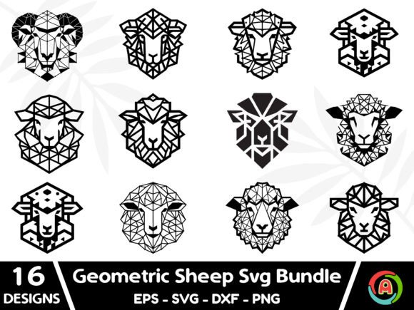 Download Geometric Sheep Svg Bundle - Bundle Collection
