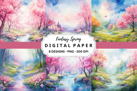 Download Fantasy Spring Background - Fantasy spring Collection