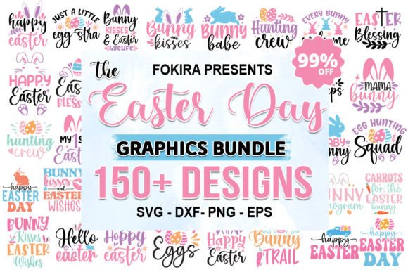 Download Mega Easter SVG Bundle - Huge 150 Easter - Bundle Collection