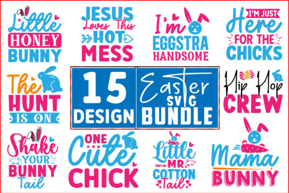 Download Easter SVG Quotes Design Bundle - Bundle Collection