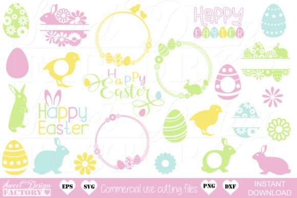 Download Easter Cut Files BUNDLE - Bundle Collection